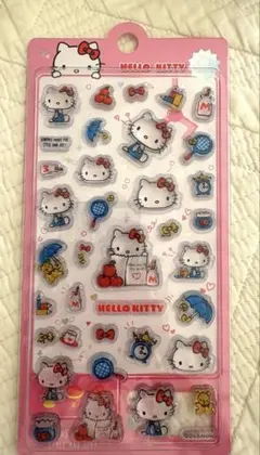 ボンボンドロップシール風　ハローキティ