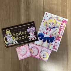 美少女戦士セーラームーン 明治 ヘアゴム クリアファイル 缶ミラー マルチケース