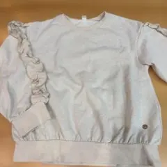 après les cours フリル付きスウェット 140