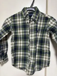 Ralph Lauren チェック柄 長袖シャツ 120
