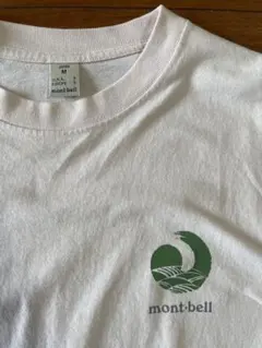 mont-bell 薄ピンク Tシャツ M バックロゴ