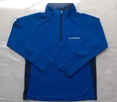 mont-bell モンベル　クールロングスリーブジップシャツ 130㎝