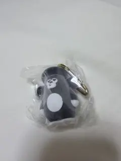 おひげのポン　カラビナつきフロッキーマスコット　くまさん