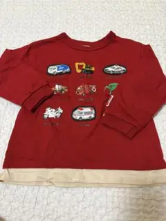 プティマイン　トミカ　長袖カットソー 100cm