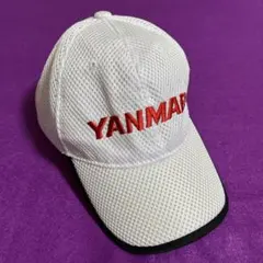 YANMAR ヤンマー キャップ ホワイト メッシュ 帽子 メンズのサムネイル