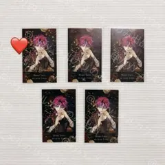 あくねこ 悪魔執事と黒い猫 執事と過ごすクリスマスチェキ風カード ラト 箔押し