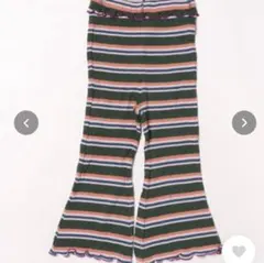 新品　HOGAN RANCH WEAR ストライプ フレアパンツ　140size