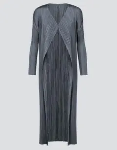 PLEATS PLEASE サイドポケット　ロングカーディガンのサムネイル
