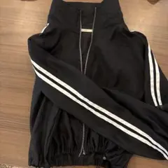 RETRO GIRL トラックジャケット ブラック