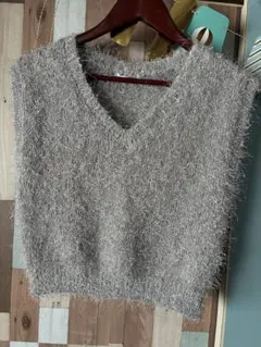 ニットベストレディース