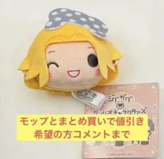 ジグザグ×サンリオキャラクターズ フェイスマスコットvol.2龍矢　モップ　2点