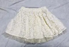 LIZ LISA系総レース フリルミニスカート