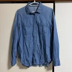 COMME CA ISM デニムシャツ 長袖 Mサイズのサムネイル