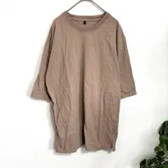 ヒラキ　レディースビッグシルエットTシャツ　L コットン　綿100% カジュアルのサムネイル