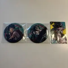 ヒロアカ 緑谷出久 缶バッジ ステッカー まとめ