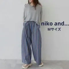 2026年最新】nicoand マルチストライプワークパンツの人気アイテム