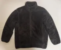 ファーリーフリースフルジップジャケット M 黒 VISLON YKK 5VS