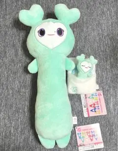 TWICE LOVELYS のびふにゃBIGぬいぐるみ おふとんリールパスケース