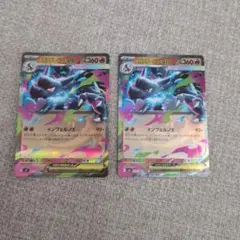 リザードンXex　2枚セット