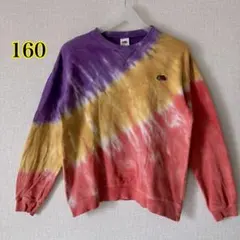 FRUIT OF THE LOOM タイダイ トレーナー 染め柄 160のサムネイル