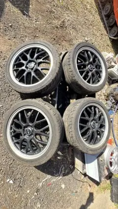 205/45ZR17 オフセット45 タイヤバリ山 引き取り希望 - メルカリ