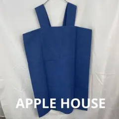 APPLE HOUSE 綿100% ブルー ジャンパースカート新品のサムネイル