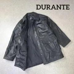 DURANTE デュランテ 本革 ラムレザー ジャケット ブラック S