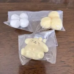サンリオ　キャラもふケースマスコット　ポムポムプリン　ケース無し