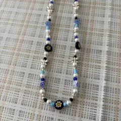 ビーズ ネックレス