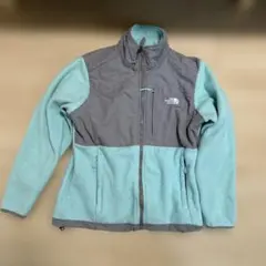 The North Face フリースジャケット グレー/ターコイズ