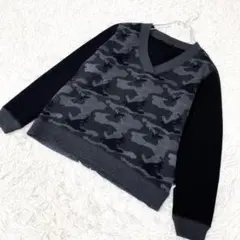 BARNYARDSTORM (XS) 迷彩柄ニット　セーター　サイズ0