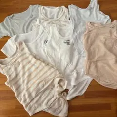 ベビー肌着 タンクトップ・ボディスーツ 8点セット