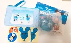 ディズニーシー 25周年 スーベニア グミキャンディケース付き お手拭きキャリー