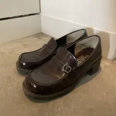 HARUTA リングストラップヒールアップローファー　23.5