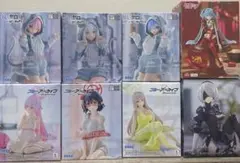 かわいい女の子のフィギュア8点セット