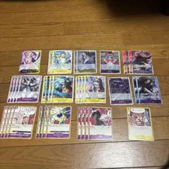 う*須様 ワンピース カードゲーム黄紫ロシナンテデッキパーツセット