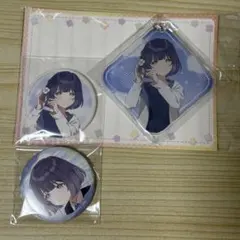 秦谷美鈴 あみあみオンラインくじ C賞+缶バッジ