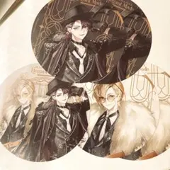 にじさんじ Elegant Mode 特典 コースター 渡会雲雀 風楽奏斗 5枚