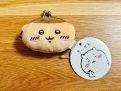 ちいかわ ミニがま口ポーチ　くりまんじゅう