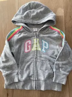 GAP フード付きパーカー 3歳用 グレー