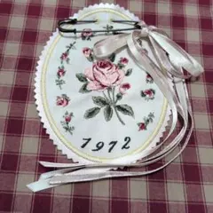 ピンクハウス　薔薇刺繍ワッペン 未使用品のサムネイル