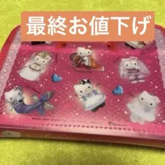 新品【平成レトロ・HELLO KITTY ファスナー付きマルチ小物入れ】