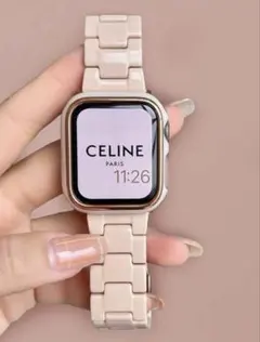 gaacal Apple Watch用バンド　ピンクベージュ