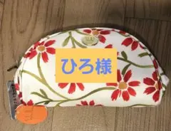 【新品未使用】sybilla シビラ花柄ポーチ(ミラー付き)のサムネイル