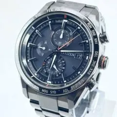 美品✨　CITIZEN アテッサ チタン GPSソーラー クロノグラフ　メンズ