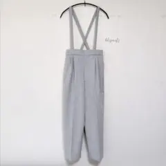 yori サスペンダー付 ハイウエスト パンツ サロペット 2way ヨリ