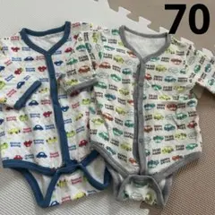 ベビー肌着 ２枚セット　70サイズ