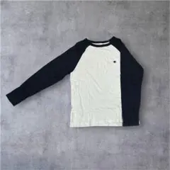タイムセール！！Champion ラグラン長袖カットソー バイカラーのサムネイル