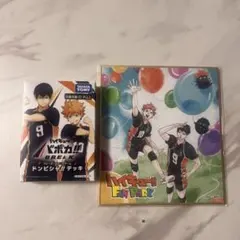 ハイキューファンパーク入場特典ミニ色紙　バボカ