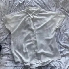 ホワイト 半袖 シャツ